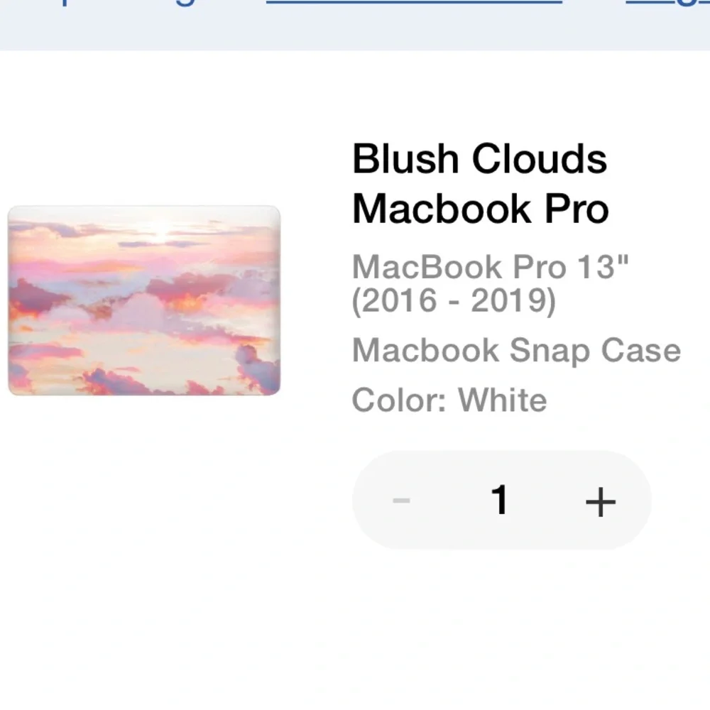 Casetify MacbookPro 13” Case